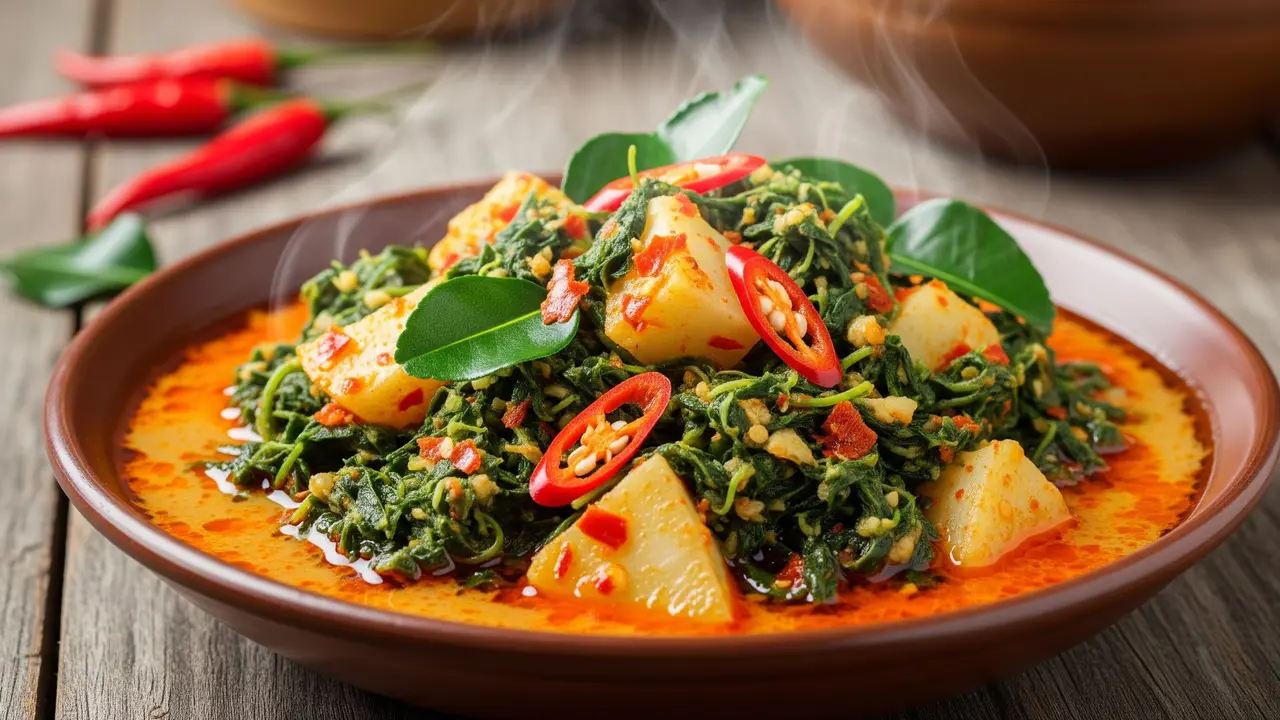 Gulai Ubi Tumbuk Khas Padang
