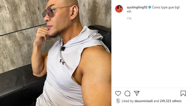 Ayu Ting Ting unggah foto Deddy Corbuzier (Foto: Instagram/@ayutingting92)