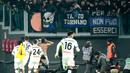 Gol dari Marten de Roon dan Nicolo Zaniolo memastikan kemenangan kedelapan beruntun bagi La Dea, sekaligus menenggelamkan Roma dalam kekalahan keempat berturut-turut. (AP Photo/Gregorio Borgia)