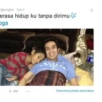 Billy Syahputra menggunggah foto yang memperlihatkan keadaan terbaru dari Olga Syahputra