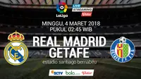 La Liga_Real Madrid Vs Getafe (Bola.com/Adreanus Titus)