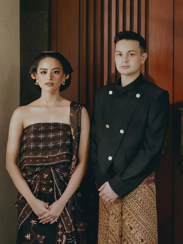 6 Potret Prewedding Amanda Khairunnisa dan Calon Suami Asal Inggris dengan Busana Adat Jawa