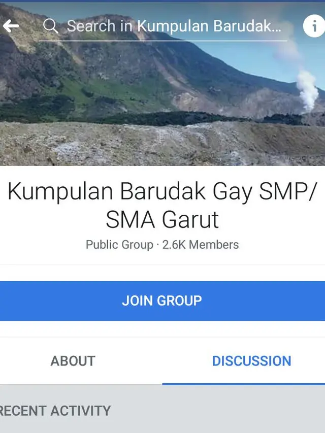 Akun facebook pelajar penyuksa sesama jenis di Garut