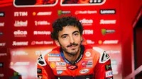 Pecco Bagnaia pada tes Pramusim MotoGP Sepang 2025. (X/Ducati Corse)