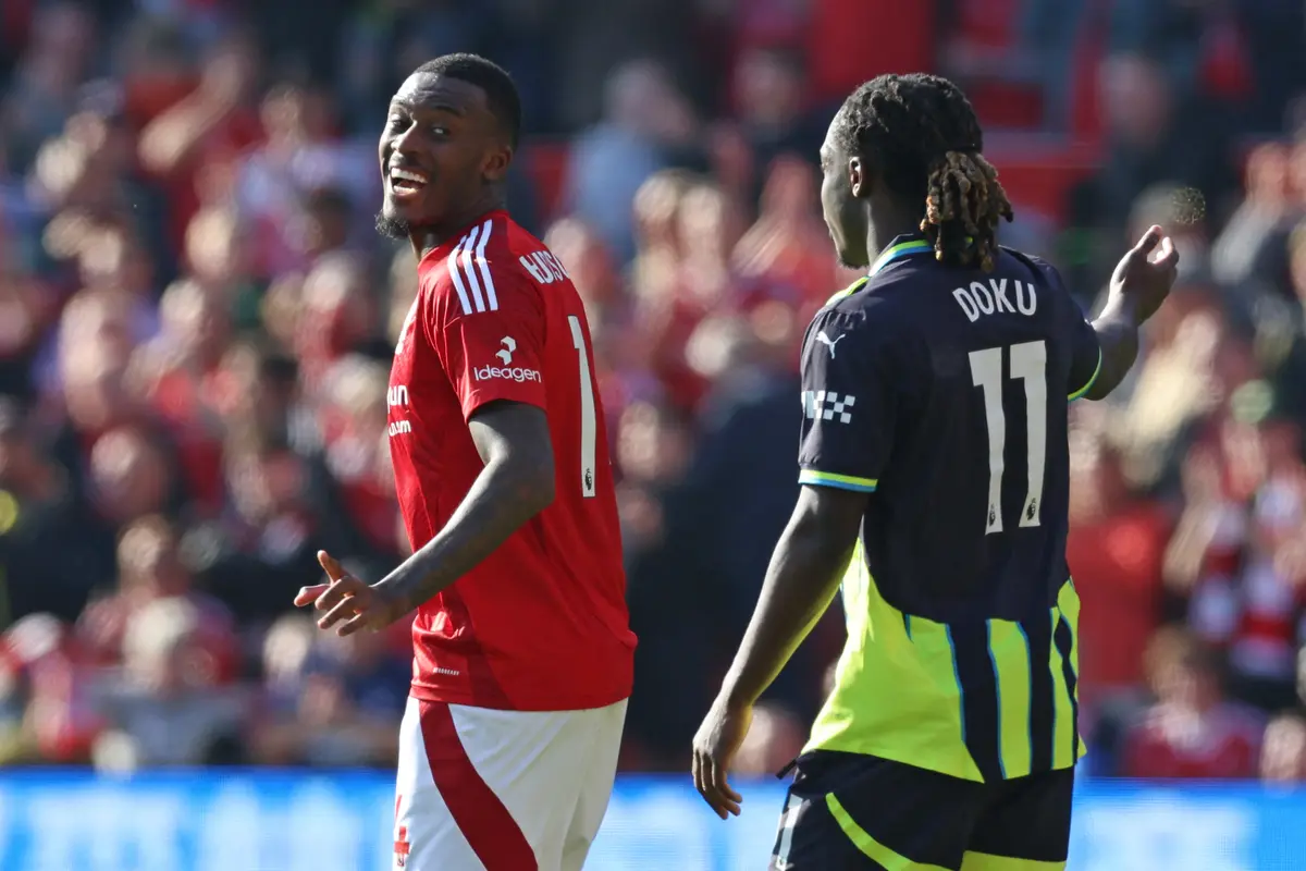 Duel seru Liga Inggris antara Forest melawan Manchester CIty