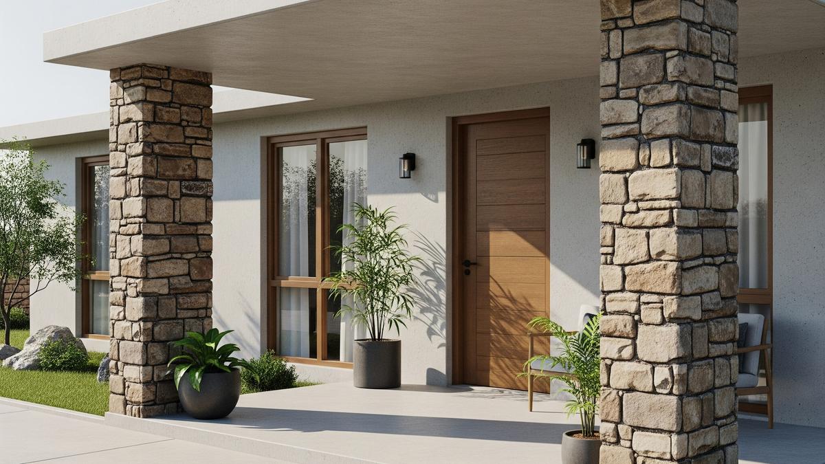 17 Model Dak Cor Teras Depan Rumah Modern dan Minimalis