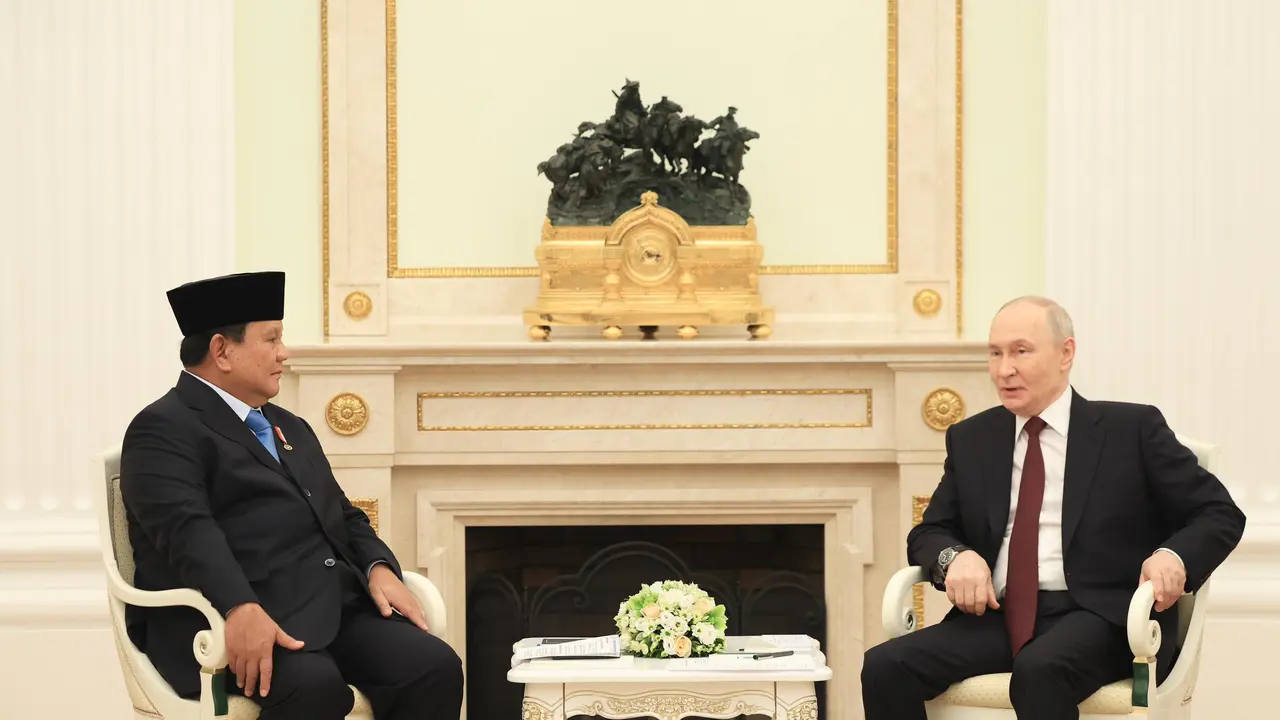 Pertemuan Empat Mata Prabowo dan Putin