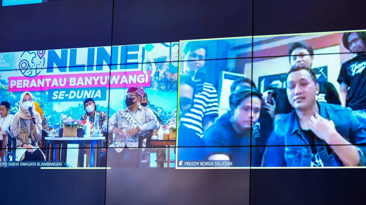Mudik online yang digagas Pemkab Banyuwangi. (Dian Kurniawan/Liputan6.com)