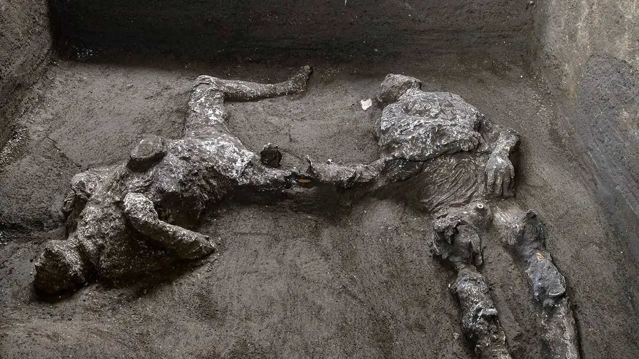 Kerangka Korban Pompeii