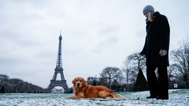 Paris Bersiap Hadapi Cuaca Dingin Sepekan ke Depan