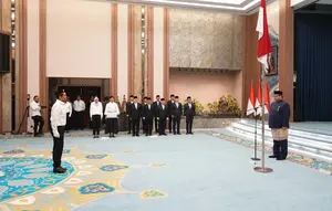 Menko Airlangga Peringati HUT RI:  Estafet Perjuangan Harus Kita Lanjutkan
