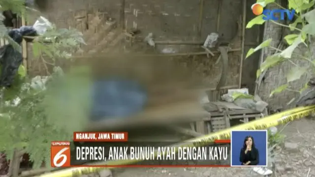 Kronologi Anak Bunuh Ayah Kandung di Nganjuk