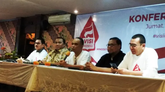 Panitia acara Visi Indonesia yang dihadiri Jokowi dan Ma'ruf Amin, Minggu 14 Juli 2019 nanti.