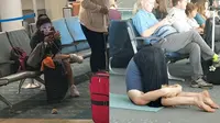 6 Kelakuan Antimainstream Saat di Bandara Ini Nyeleneh Banget