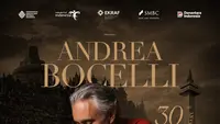 Andrea Bocelli Gelar Konser di Indonesia, Siapkan Pesan Kemanusiaan dan Perdamaian