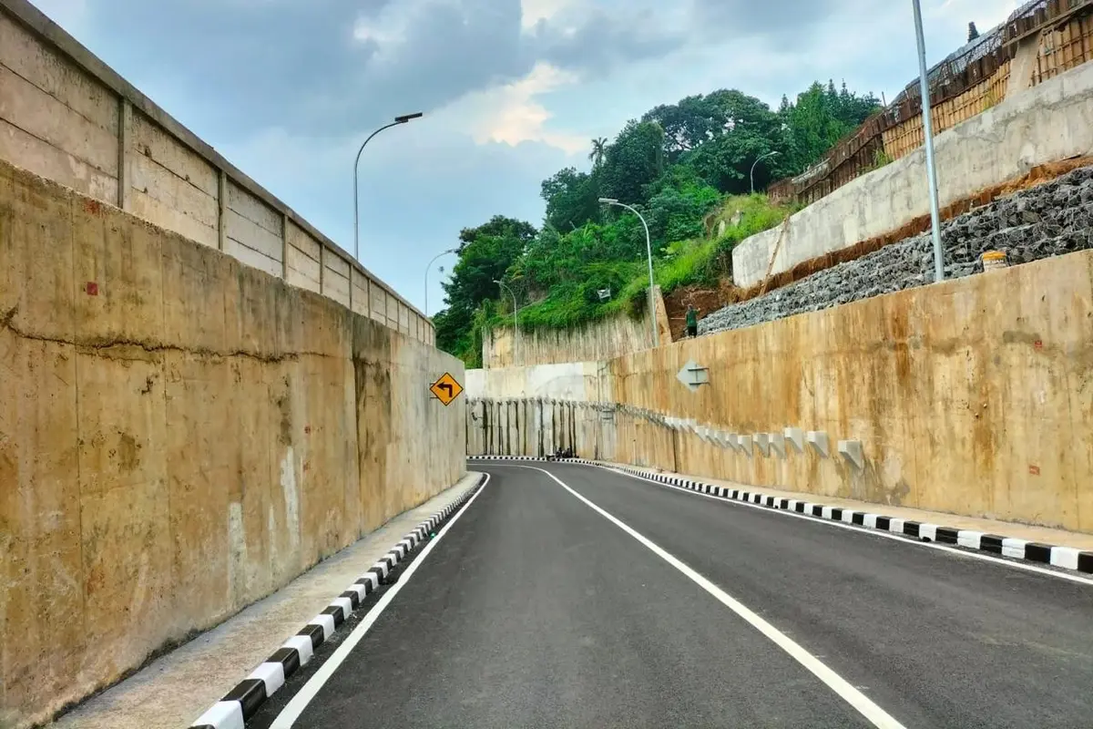 Kementerian Perhubungan (Kemenhub) mulai mengoperasikan Underpass Batutulis. (Dok Kemenhub)