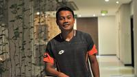 Pemain Persib Bandung, Dedi Kusnandar. (Bola.com/Iwan Setiawan)