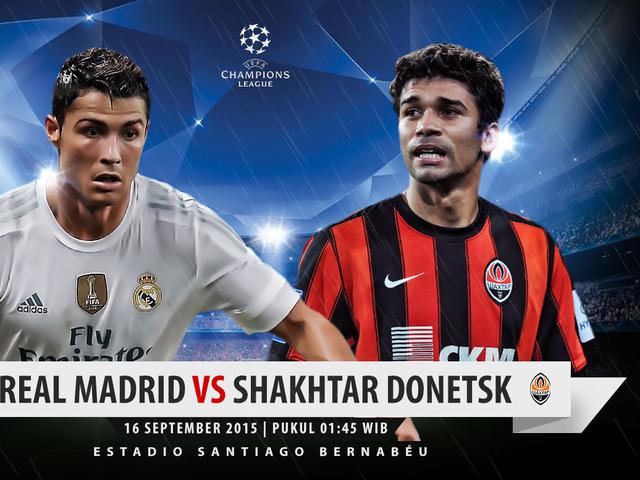 Real Madrid Vs Shakhtar Donetsk Formula Hentikan Ronaldo Bola Liputan6 Com