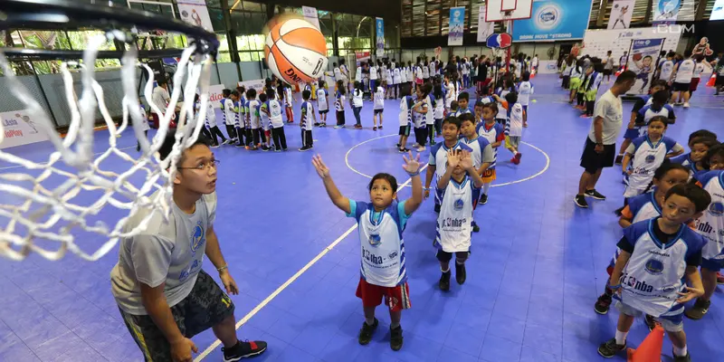 Serunya Berlatih Olahraga Bola Basket di Junior NBA Indonesia