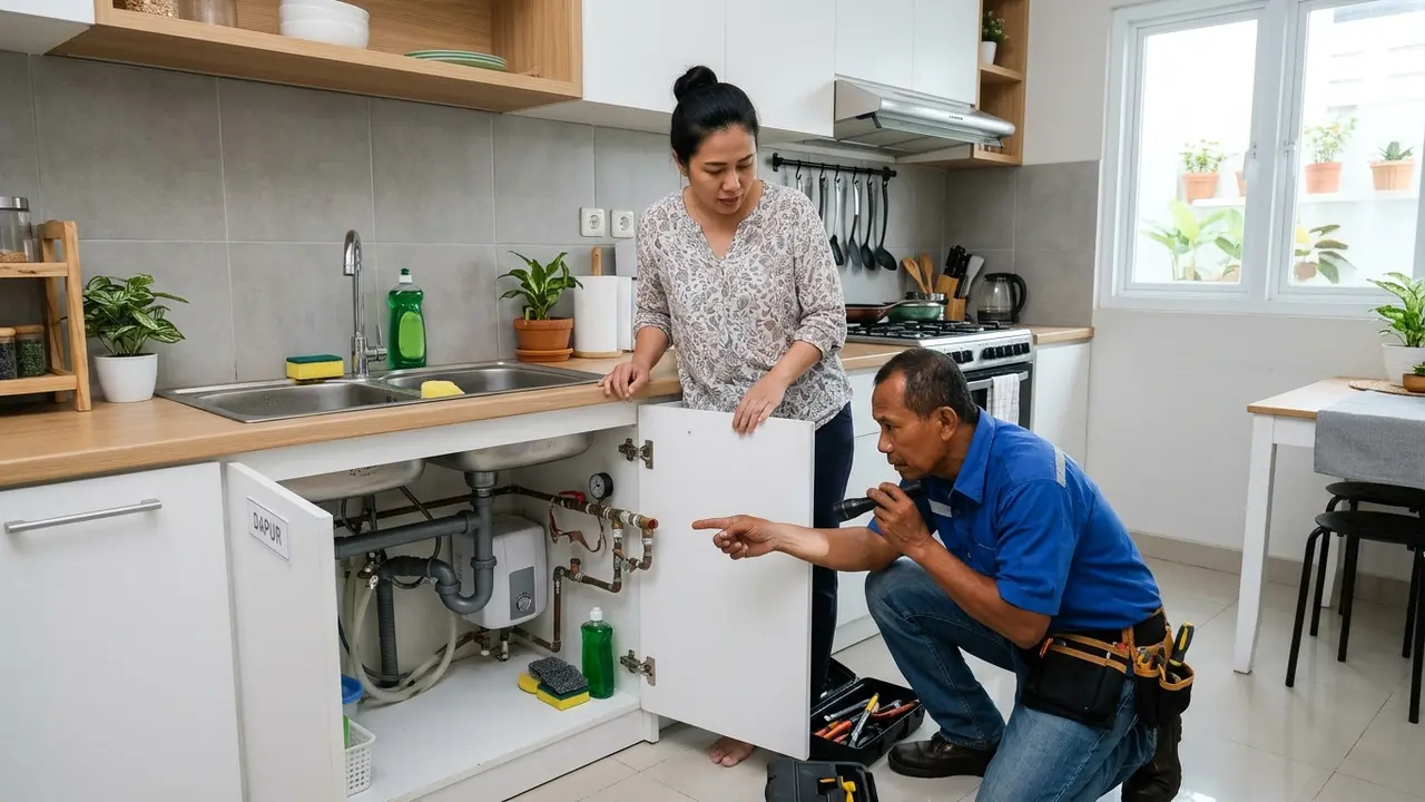 Penyebab Pipa Air di Dapur Mengeluarkan Suara Berisik