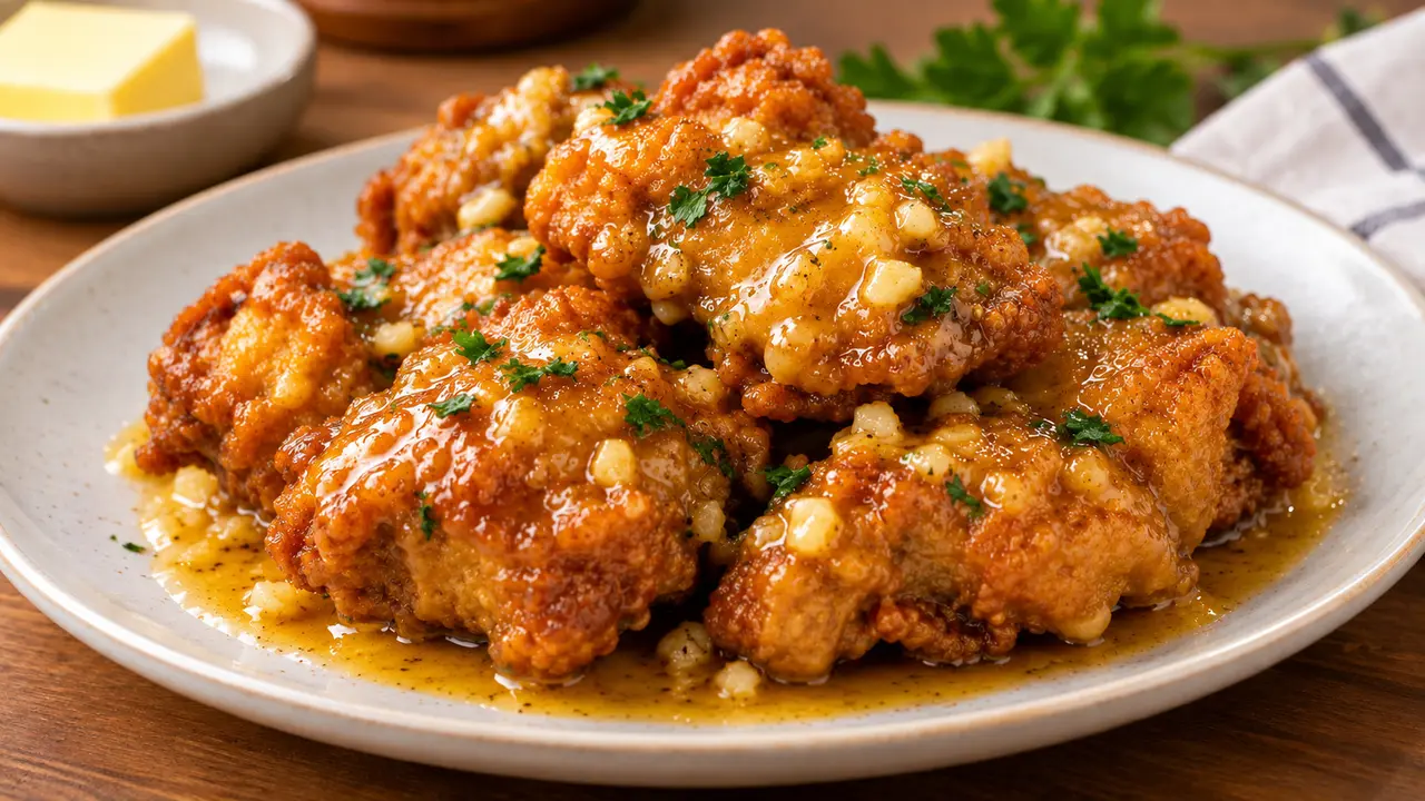 Ayam Goreng Saus Mentega