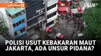Penyelidikan penyebab kebakaran Gedung Terra Drone di Kemayoran, Jakarta Pusat, terus dilakukan. Polisi telah memeriksa enam saksi, termasuk pihak HRD perusahaan, untuk menelusuri dugaan adanya kelalaian prosedur.