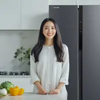Cara Menyimpan Makanan di kulkas agar tetap segar. Dok. Toshiba
