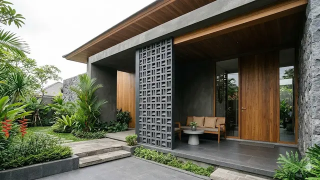 10 Model Roster Anti Tampias untuk Teras Rumah, Estetik dan Tetap Sejuk
