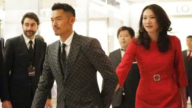 Lin Dan dan istrinya, Xie Xingfang