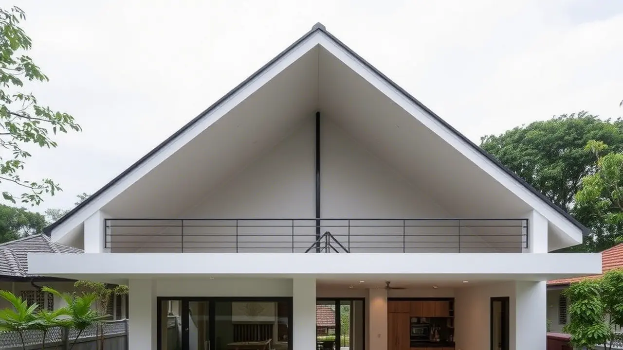 Model Dak Teras Rumah Minimalis Modern 2025, Mewah dan Elegan
