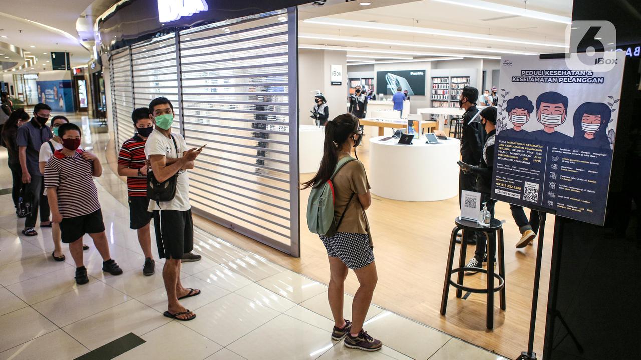 Protokol Kesehatan di Hari Pertama Pembukaan Mal Jakarta