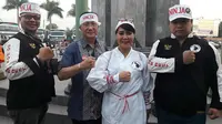 Ninja di Pernikahan Kahiyang Ayu dan Bobby Nasution. (Liputan6.com/JawaPost.com/Didi Tenola)