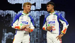 Duo pembalap Visa Cash App Racing Bulls di Formula 1 2026, Liam Lawson dan Arvid Lindblad (Dok. Racing Bulls)