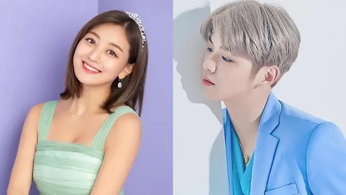 Kang Daniel dan Jihyo TWICE