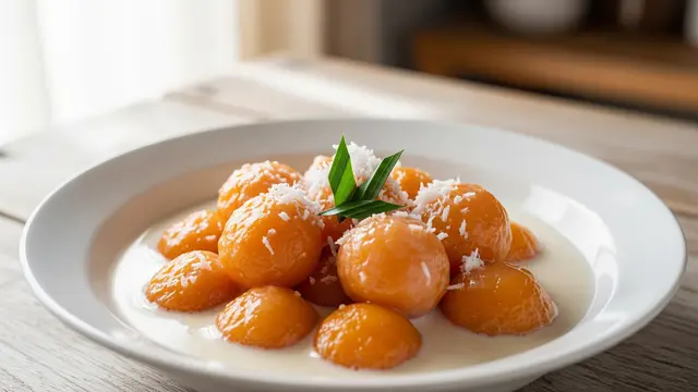Resep Takjil Biji Salak Tanpa Santan/Gemini AI