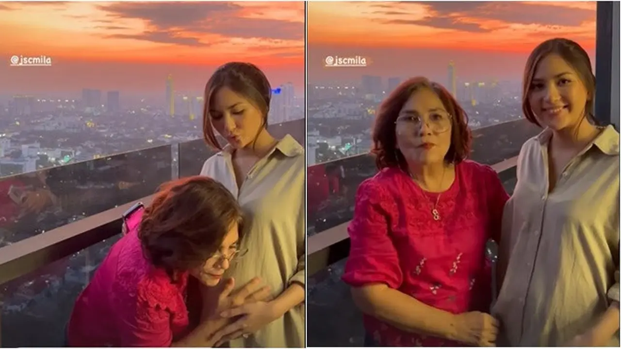 6 Momen Bahagia Ibunda Jessica Mila Elus Baby Bump Anak, Tak Sabar Nimang Cucu