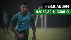 Bagas Adi Nugroho mengalami cedera pada bagian lutut kiri dan kini sedang berjuang dalam proses pemulihan agar bisa tampil di SEA Games 2017