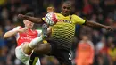 3. Odion Ighalo, mencetak 10 gol dari 16 kali penampilan bersama Watford. (AFP/Paul Ellis)