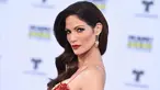 Cynthia Olavarria berpose saat tiba menghadiri Latin American Music Awards 2017 di Dolby Theatre di Los Angeles (26/10). Aktris Puerto Rico ini tampil cantik dengan gaun berwarna merah. (Photo by Richard Shotwell/Invision/AP)