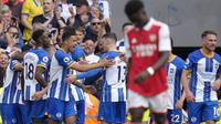 Bertandang ke Emirates Stadium, Brighton memang diprediksi bakal menyulitkan Arsenal yang sedang tertekan untuk terus meraih kemenangan. (AP Photo/Kirsty Wigglesworth)