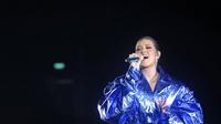Raisa konser di GBK (Bambang E Ros/Fimela.com)