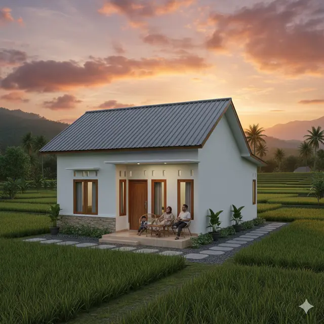 5 Ide Desain Rumah Desa Minimalis yang Hemat Tapi Estetik, Nyaman untuk Hunian Keluarga Kecil