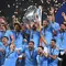 Manchester City berhasil merebut juara Liga Champions untuk pertama kali dalam sejarah mereka usai menang 1-0 atas Inter Milan. Ini sekaligus jadi hattrick untuk Man City (AFP)
