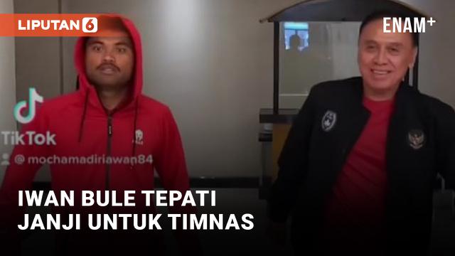 Iwan Bule Joget TikTok Bareng Saddil Ramdani