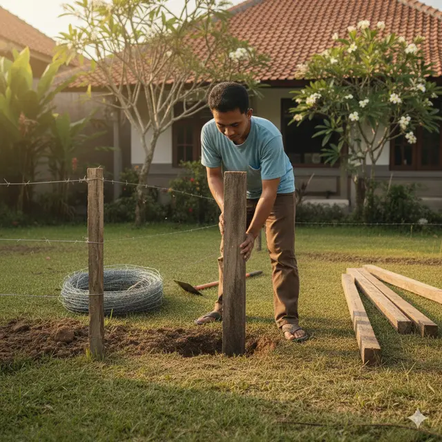 Cara Membuat Pagar Rumah Murah tapi Ampuh Usir Ular Kobra
