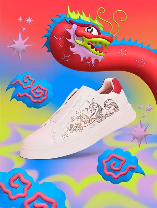 Dengan naga yang dikenal sebagai pelindung dari timur dan mewakili pemberdayaan, koleksi ALDO kali ini telah dirilis sejak Januari lalu. Tujuannya mendorong mereka yang merayakan hari raya Imlek untuk tampil berani dan percaya diri. [Foto: Document/ALDO]