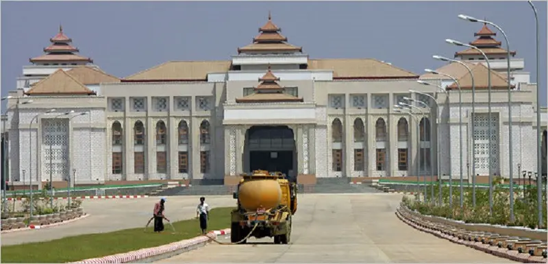 Ibukota Myanmar Naypyidaw (AP/David Longstreath)