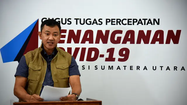 Jubir Gugus Tugas Percepatan Penanganan COVID-19 Provinsi Sumut, Whiko Irwan