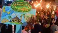 Keceriaan Anak-anak Ramaikan Pawai Obor Ramadan 1447 Hijriah di Cinere