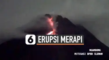 Aktivitas vulkanik Gunung Merapi terus terjadi hingga Jumat (29/1) dini hari. Belasan kali lava pijar meluncur dari puncak gunung merapi terekam kamera pemantau.